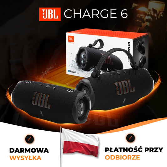 JBL Charge 6 czarny | Przenośny Głośnik